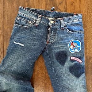 Dsquared2 straight leg jeans